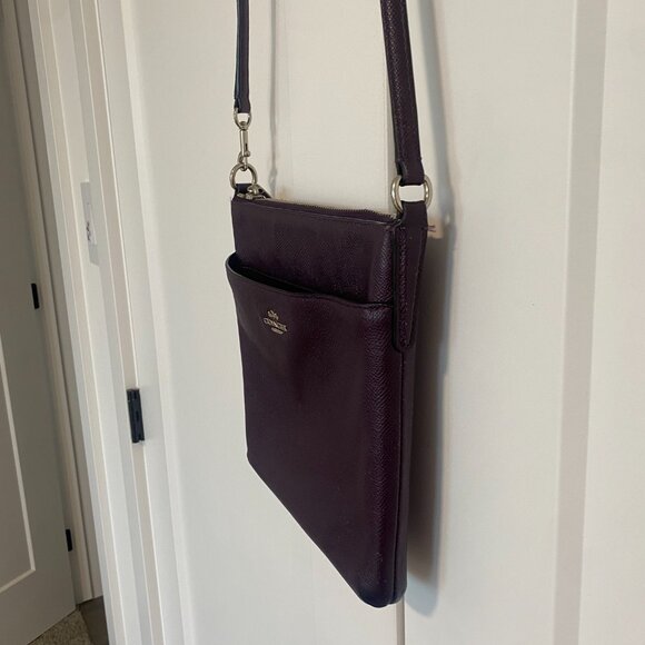 Coach Purple Kitt Messenger Crossbody Bag - Picture 3 of 13